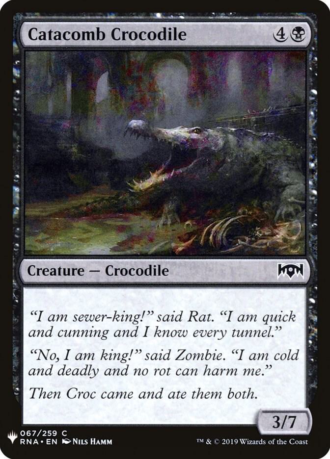 Catacomb Crocodile [The List Reprints] 67