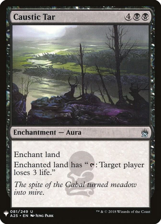 Caustic Tar [The List Reprints] 81
