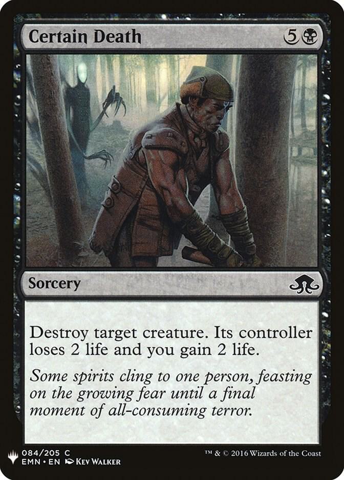 Certain Death [The List Reprints] 84