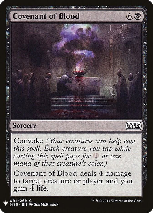 Covenant of Blood [The List Reprints] 91