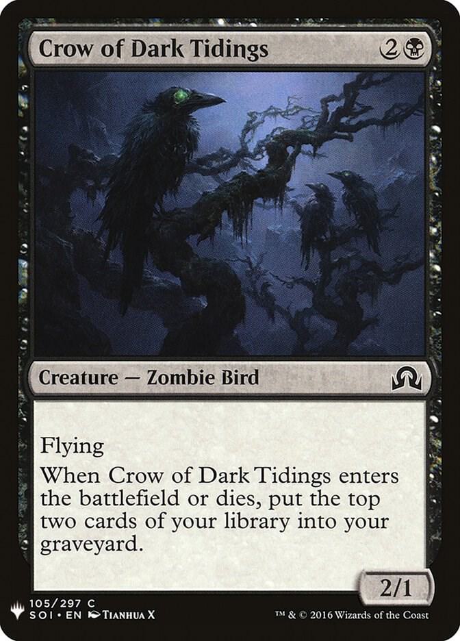Crow of Dark Tidings [The List Reprints] 105