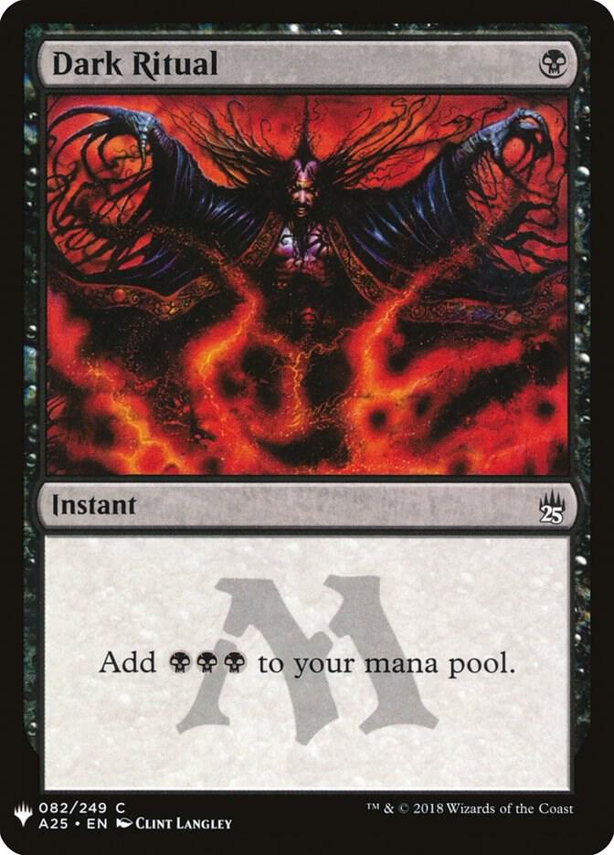 Dark Ritual (A25) [The List Reprints] 82