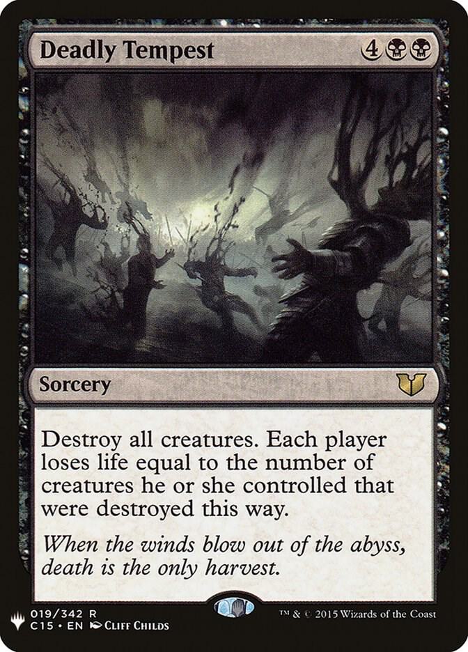 Deadly Tempest [The List Reprints] 019/342
