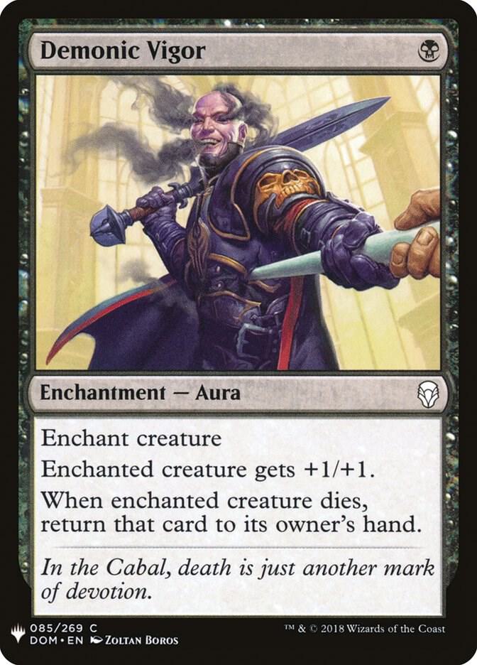 Demonic Vigor [The List Reprints] 85