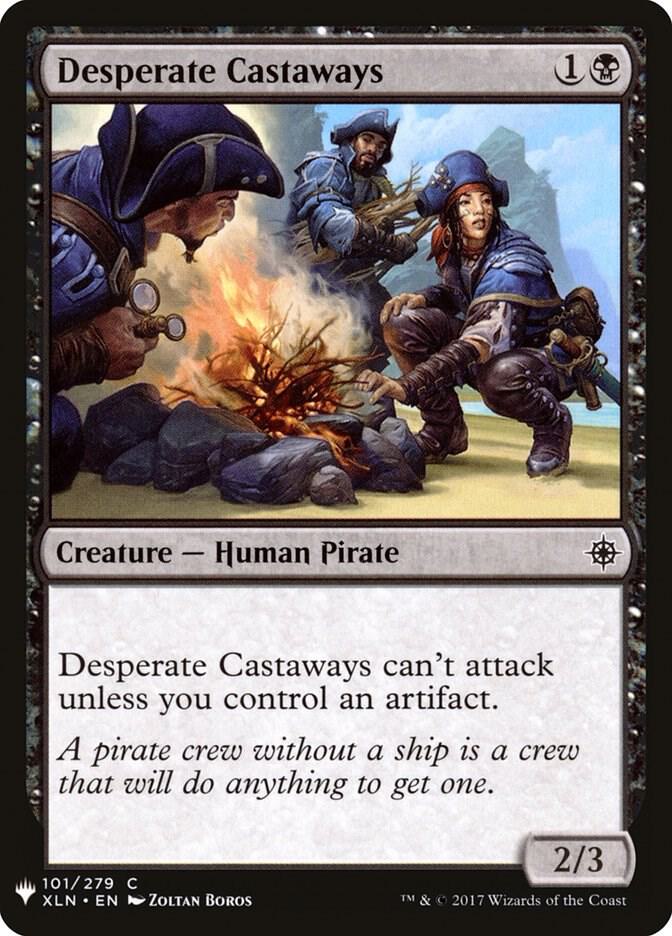 Desperate Castaways [The List Reprints] 101