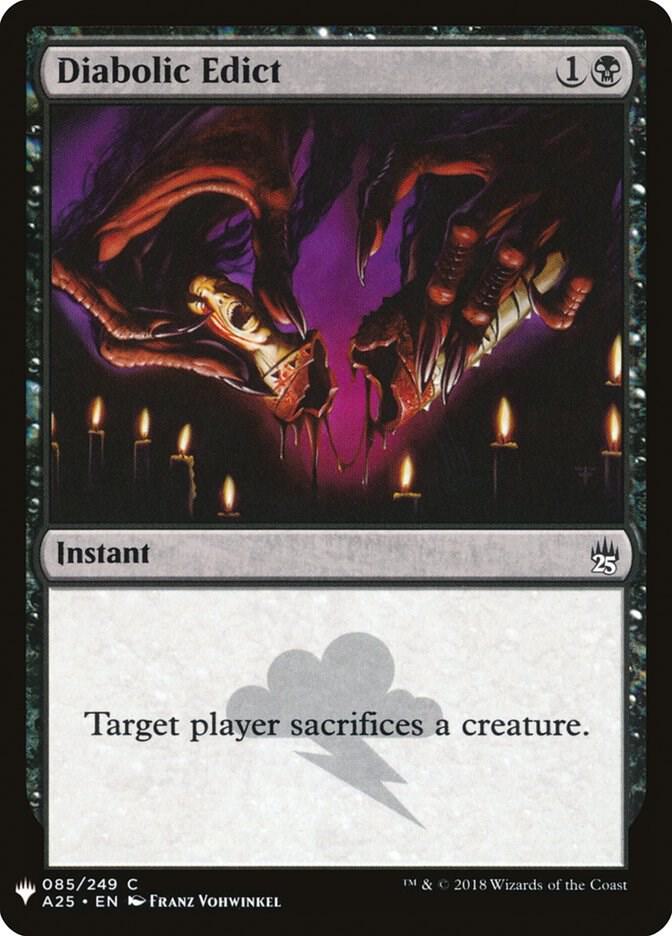 Diabolic Edict [The List Reprints] 85