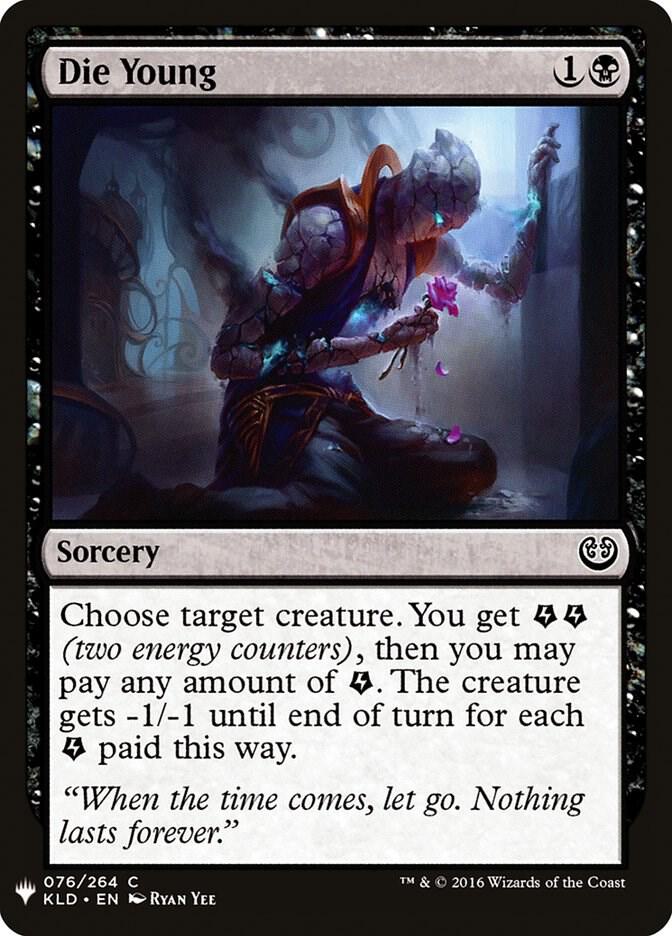 Die Young [The List Reprints] 76
