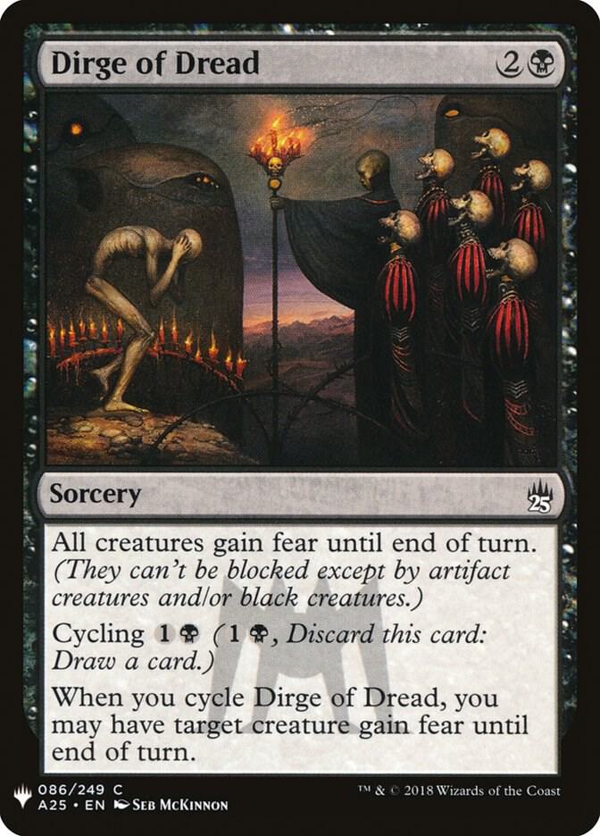 Dirge of Dread [The List Reprints] 86