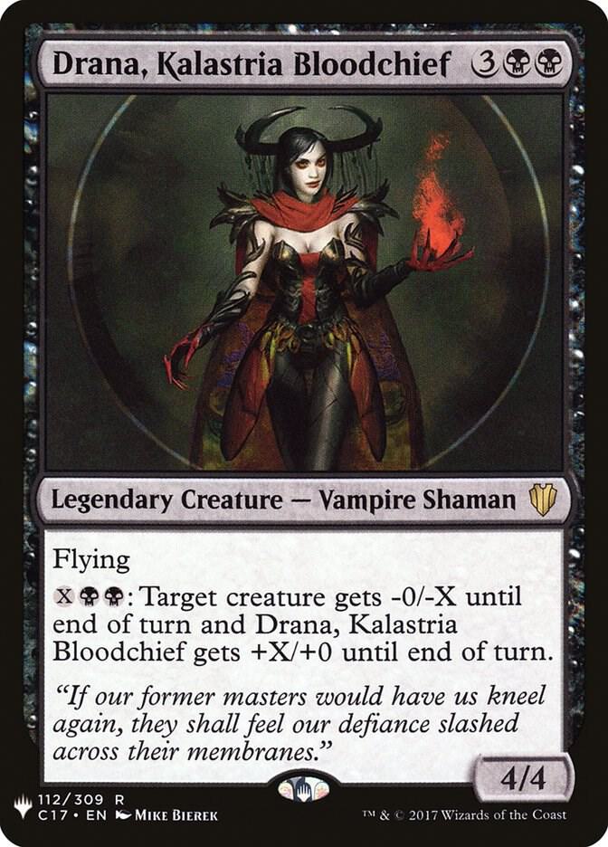 Drana, Kalastria Bloodchief [The List Reprints] 112/309