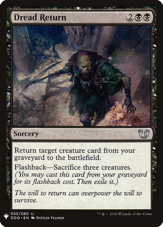 Dread Return [The List Reprints] 55