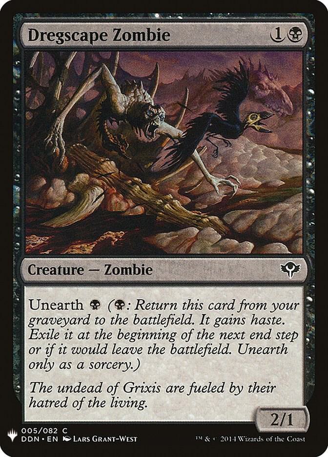 Dregscape Zombie [The List Reprints] 5