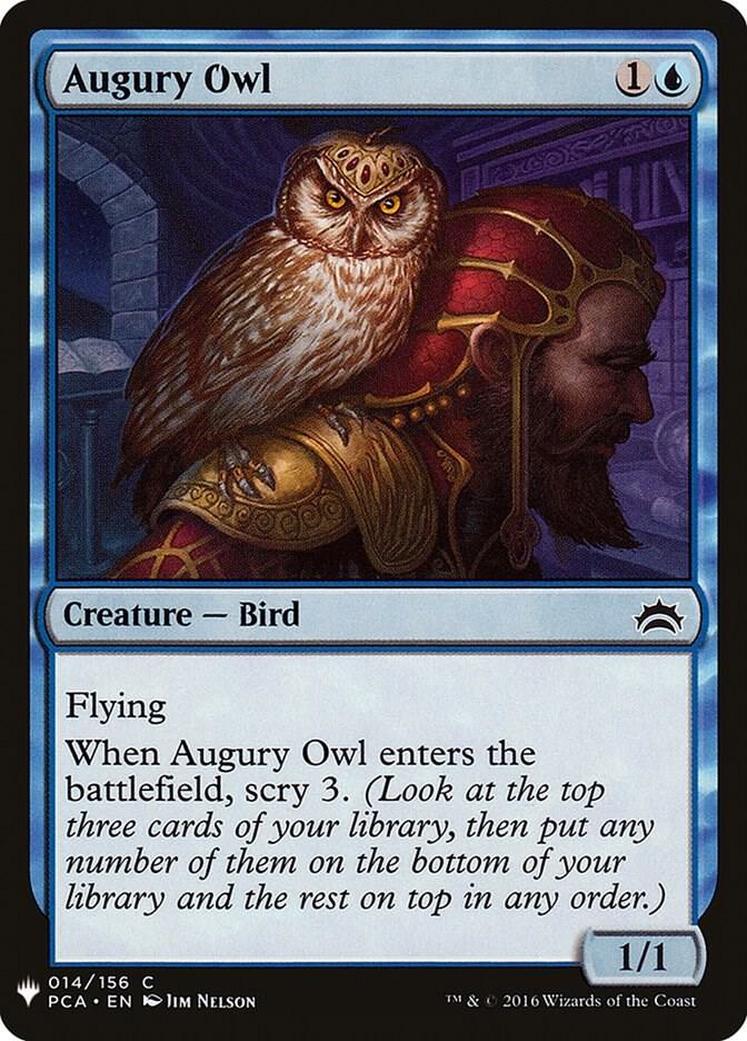 Augury Owl [The List Reprints] 14