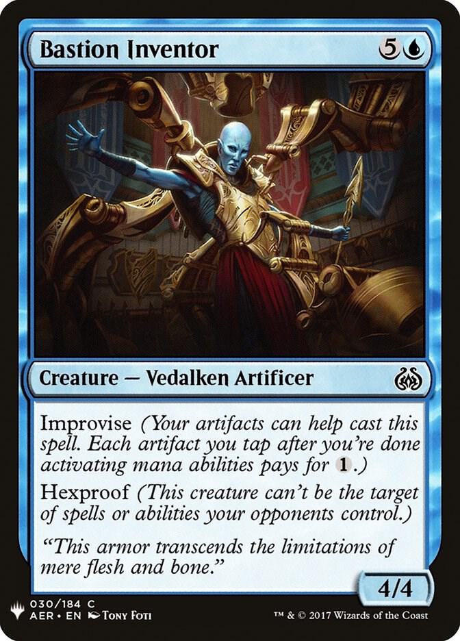 Bastion Inventor [The List Reprints] 30