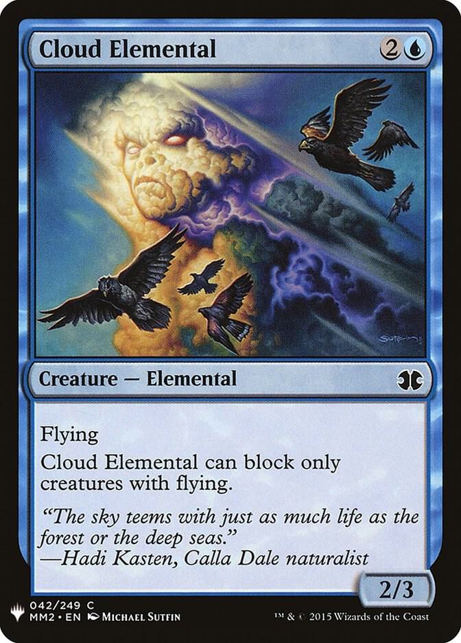 Cloud Elemental [The List Reprints] 42