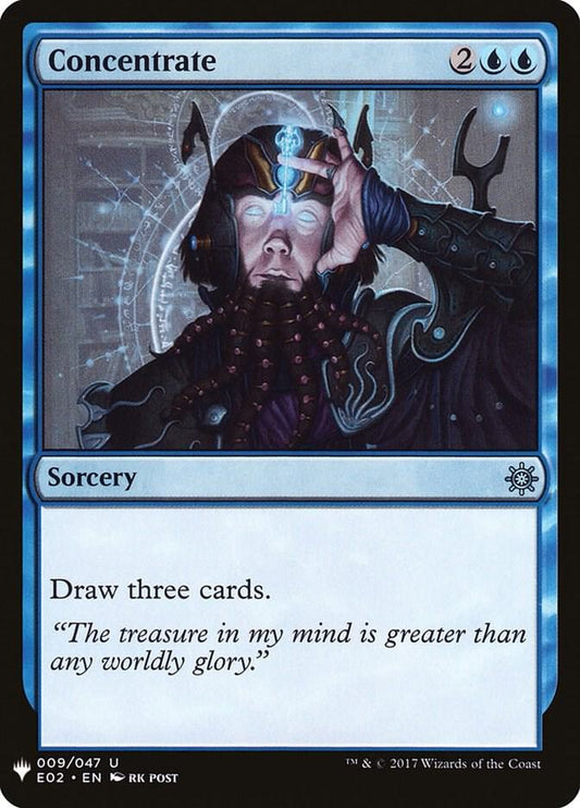 Concentrate [The List Reprints] 9