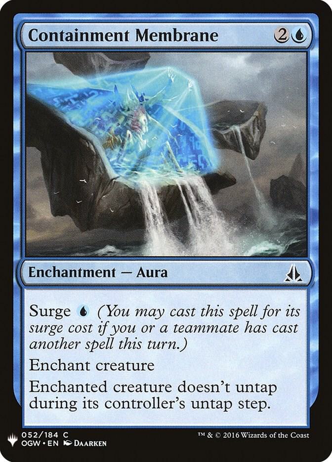 Containment Membrane [The List Reprints] 52
