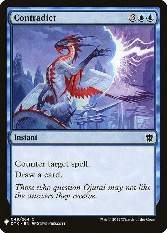Contradict [The List Reprints] 49
