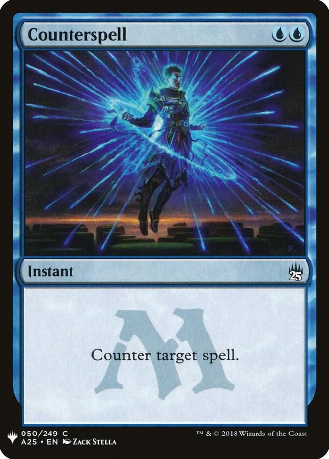 Counterspell (A25) [The List Reprints] 50