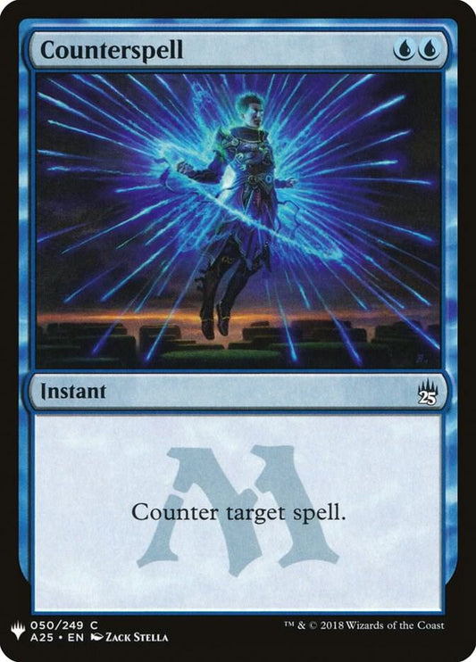 Counterspell (A25) [The List Reprints] 50