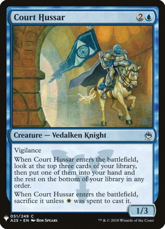 Court Hussar [The List Reprints] 51