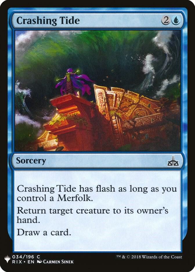 Crashing Tide [The List Reprints] 34