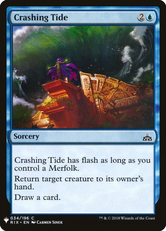 Crashing Tide [The List Reprints] 34