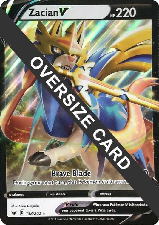 Zacian V - 138/202 [Jumbo Cards] 138/202