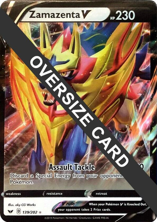 Zamazenta V - 139/202 [Jumbo Cards] 139/202