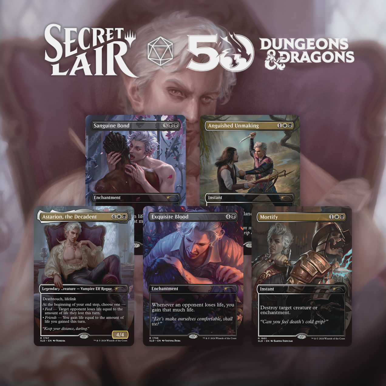 Dungeons & Dragons®: Astarion's Thirst MTG Secret Lair