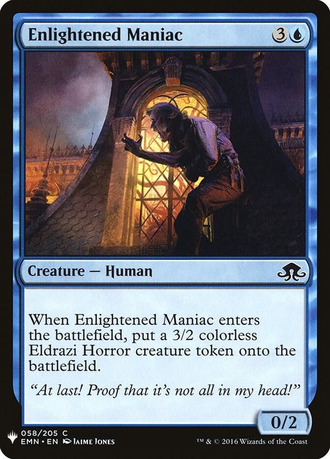 Enlightened Maniac [The List Reprints] 58