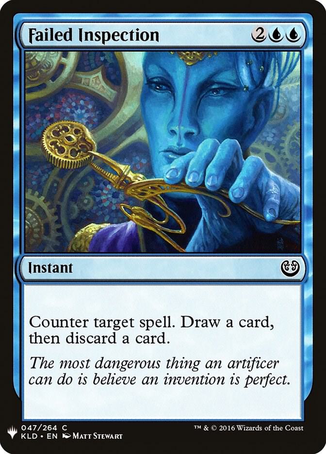 Failed Inspection [The List Reprints] 47