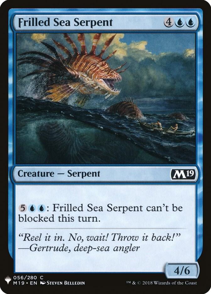 Frilled Sea Serpent [The List Reprints] 56
