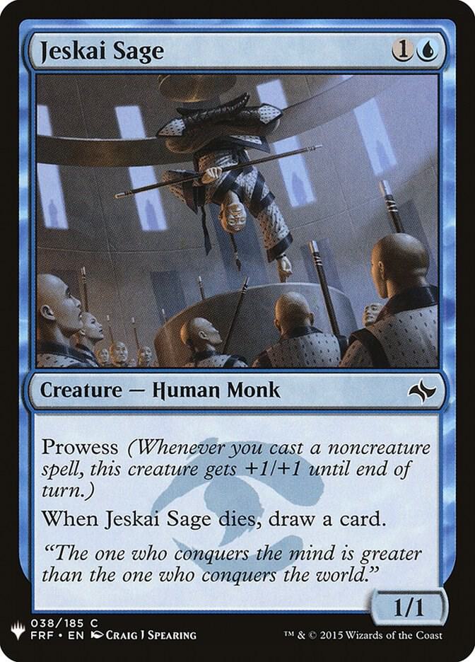 Jeskai Sage [The List Reprints] 38