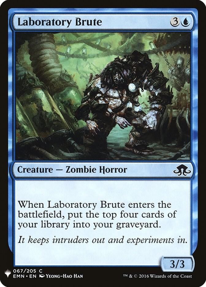 Laboratory Brute [The List Reprints] 67