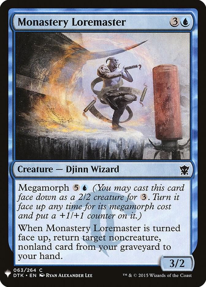 Monastery Loremaster [The List Reprints] 63