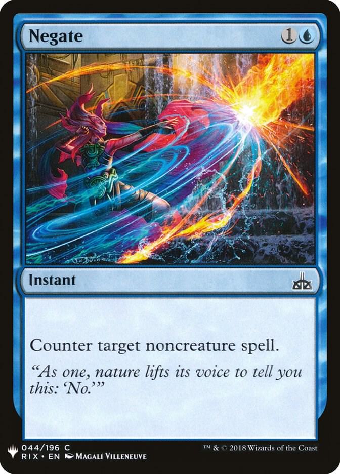Negate (RIX) [The List Reprints] 44