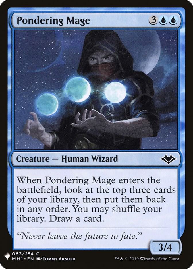 Pondering Mage [The List Reprints] 63