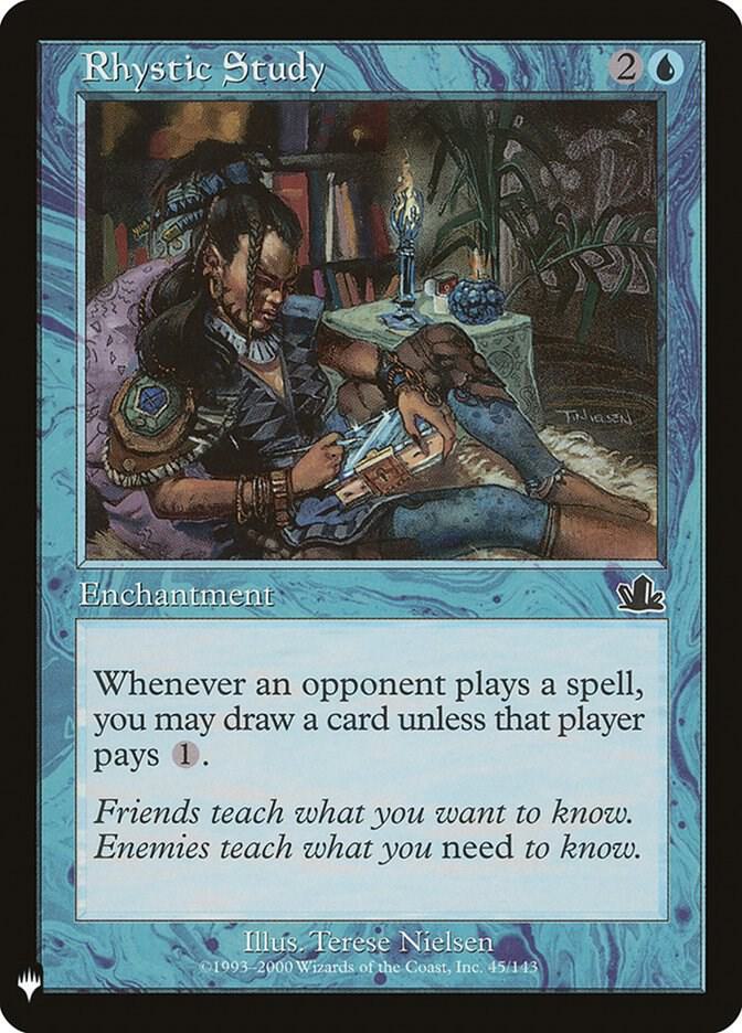 Rhystic Study [The List Reprints] 45