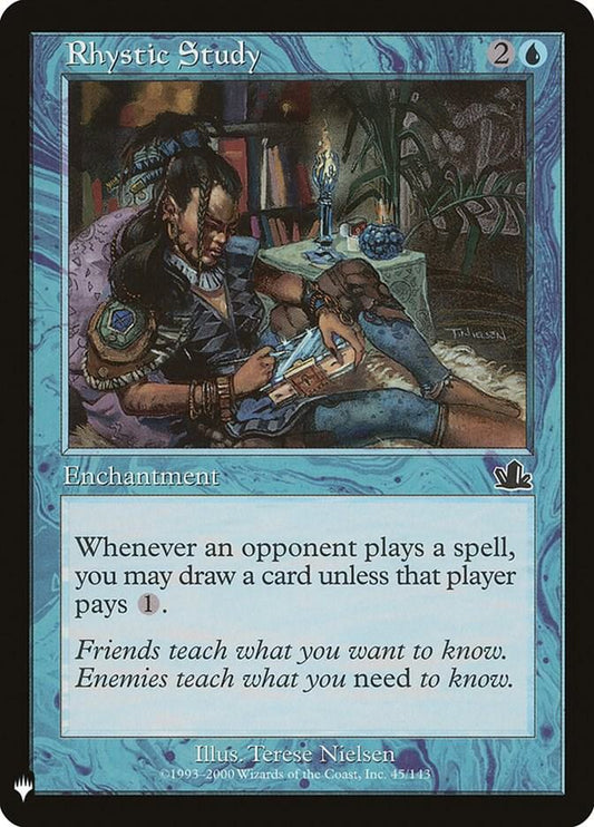 Rhystic Study [The List Reprints] 45