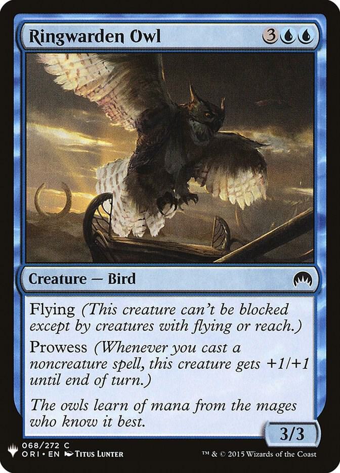 Ringwarden Owl [The List Reprints] 68