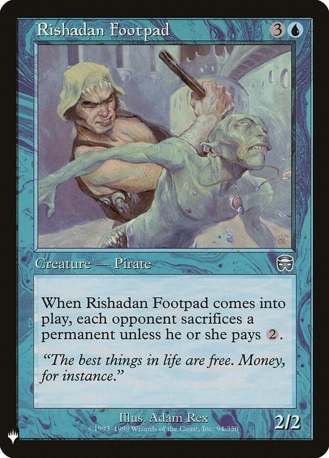 Rishadan Footpad [The List Reprints] 94