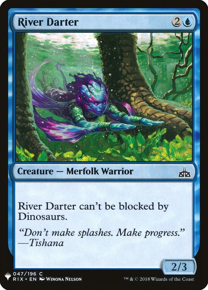 River Darter [The List Reprints] 47