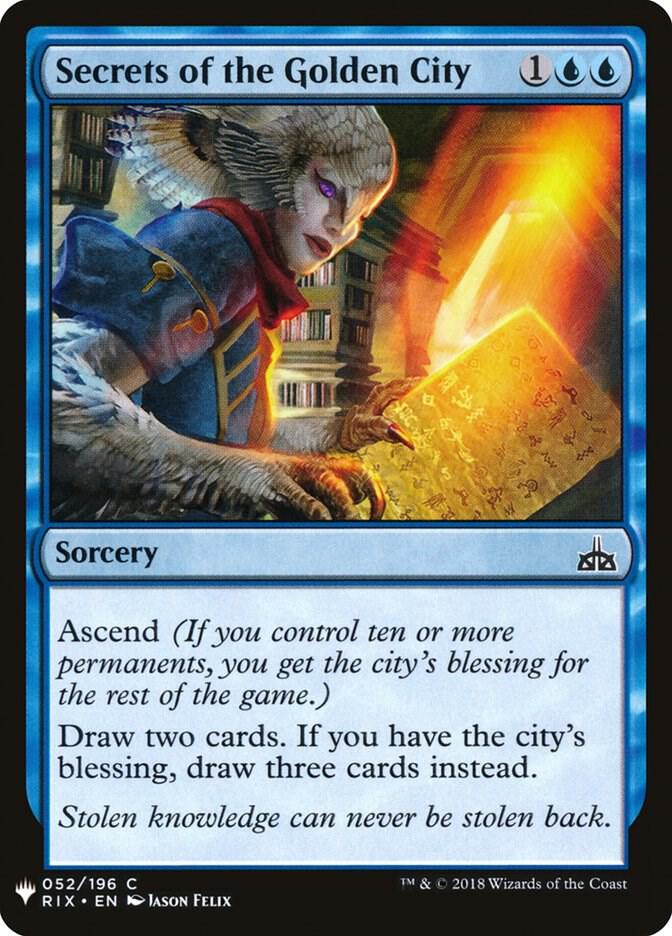 Secrets of the Golden City [The List Reprints] 52