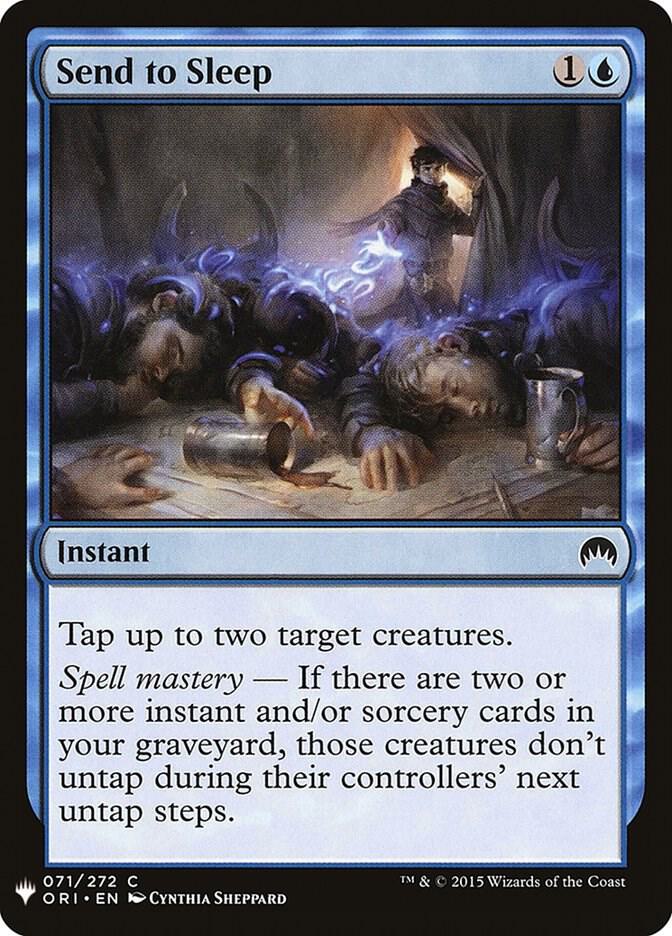 Send to Sleep [The List Reprints] 71