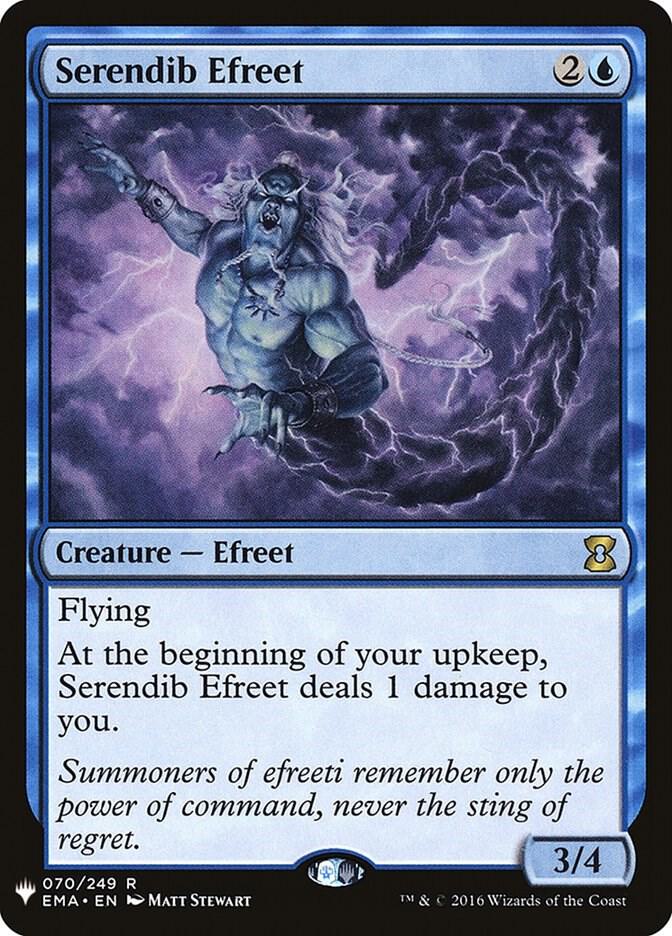 Serendib Efreet [The List Reprints] 70