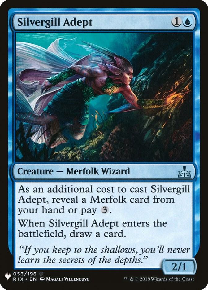 Silvergill Adept [The List Reprints] 53