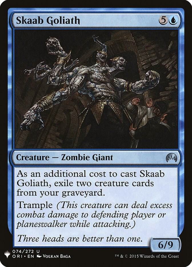 Skaab Goliath [The List Reprints] 74