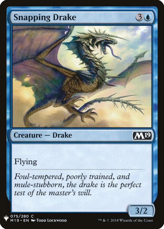 Snapping Drake [The List Reprints] 75