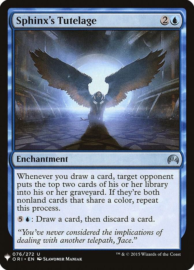 Sphinx's Tutelage [The List Reprints] 76