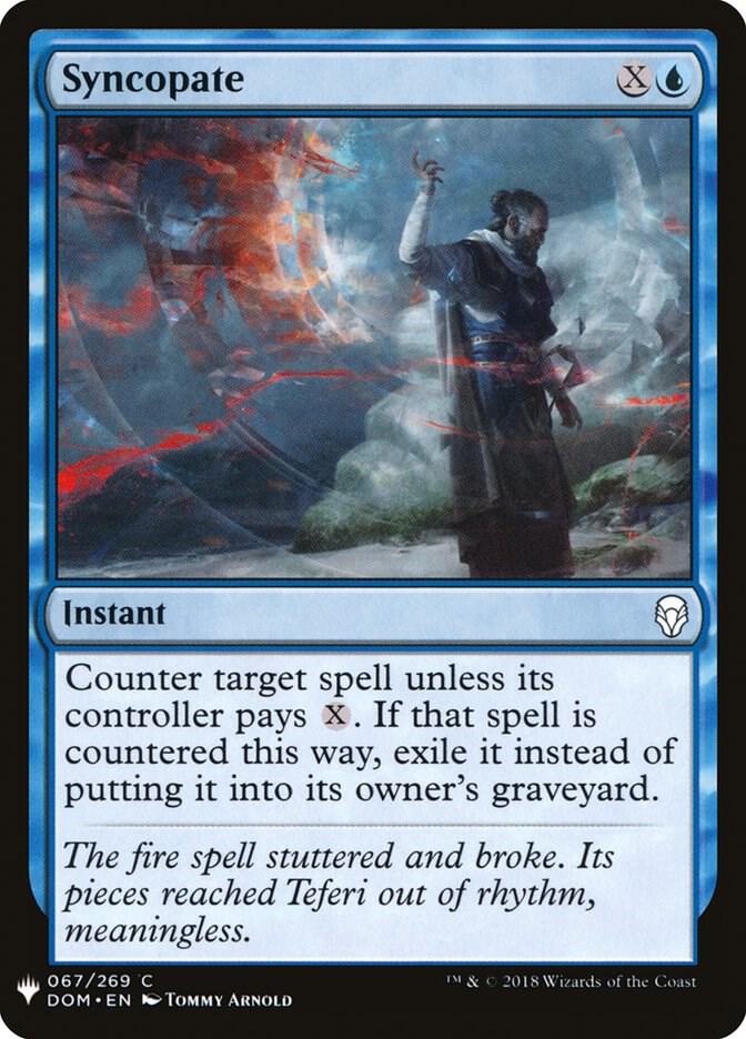 Syncopate [The List Reprints] 67